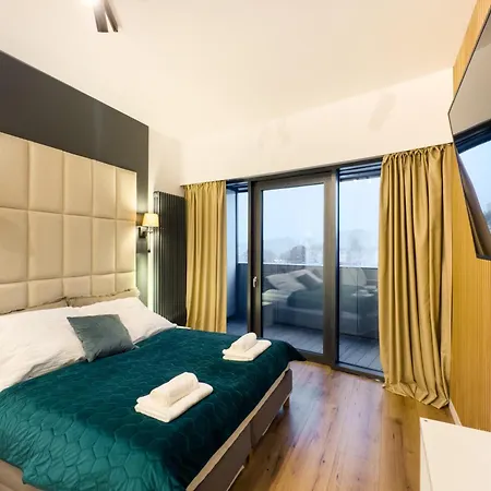 شقة Ans Hanza Tower No 410 - Swimming Pool, Sauna, Jacuzzi, Viewing Terrace