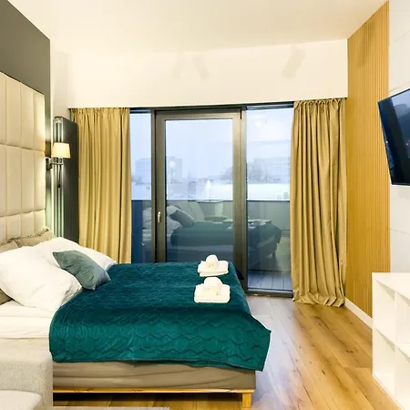 Ans Hanza Tower No 410 - Swimming Pool, Sauna, Jacuzzi, Viewing Terrace דירה *