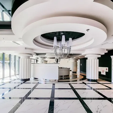 شقة Ans Hanza Tower No 410 - Swimming Pool, Sauna, Jacuzzi, Viewing Terrace *