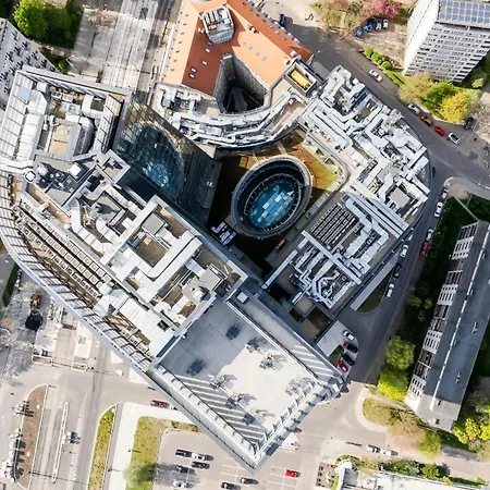 דירה Ans Hanza Tower No 410 - Swimming Pool, Sauna, Jacuzzi, Viewing Terrace שצ'צ'ין