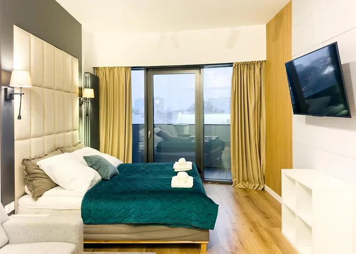 Ans Hanza Tower No 410 - Swimming Pool, Sauna, Jacuzzi, Viewing Terrace Apartamento *